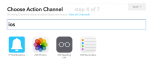 iOS Channelの設定